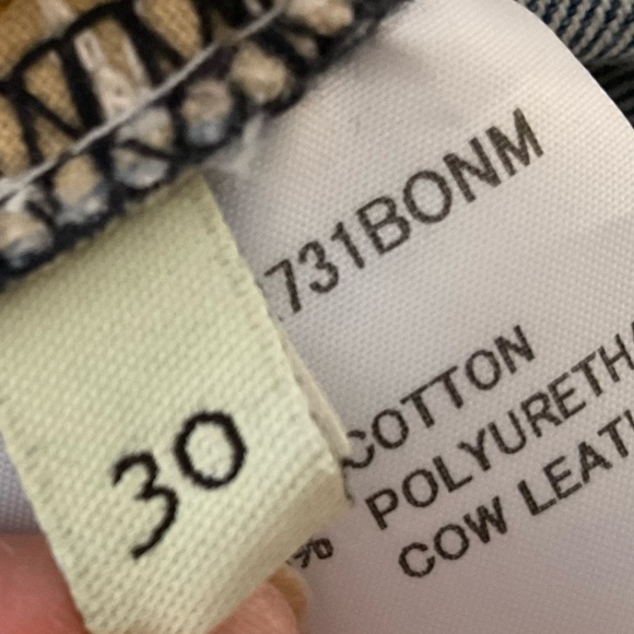 RAG & BONE WOMENS SUPER HIGH RUTH STRAIGHT LEG JEANS-RARE - Picture 16 of 16